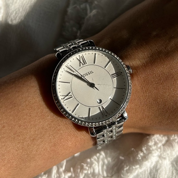 Fossil Silver Watch - Picture 2 of 8